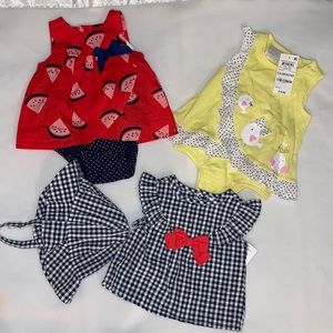 3-6 month girl dress lot
